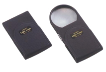 ライト付ルーペ・虫眼鏡・拡大鏡・天眼鏡3倍60mmCD-259日本製クリアー光学
