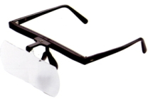 ルーペ 虫眼鏡 拡大鏡 メガネルーペ LH-30 日本製 クリアー光学